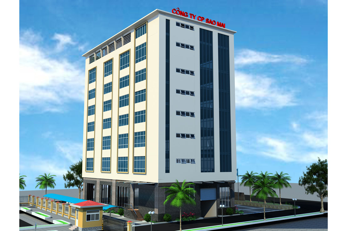 Trung tâm thương mại – văn phòng làm việc công ty cp Sao Mai