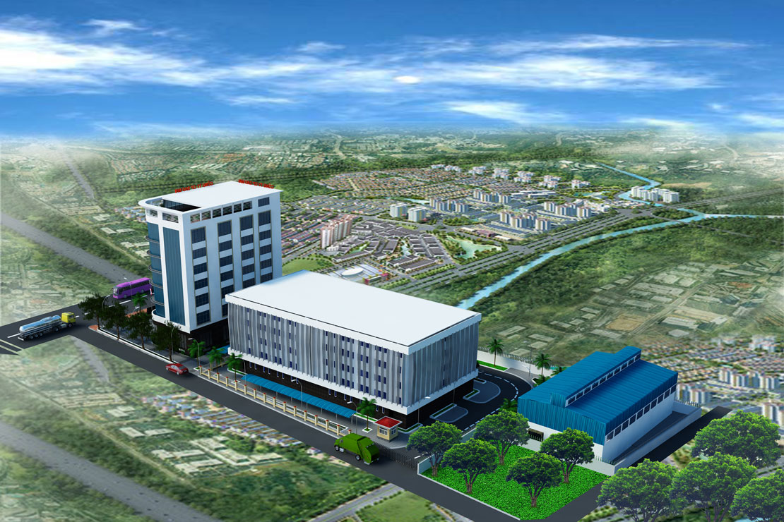 Trung tâm thương mại – văn phòng làm việc công ty cp Sao Mai